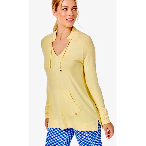 Lilly Pulitzer NWT Cassi Popover Creme Fraiche MRSP $118 Size  S - Picture 1 of 6